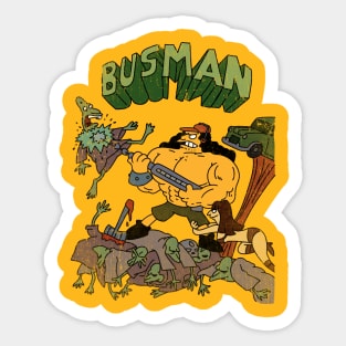 Busman Comic Sticker